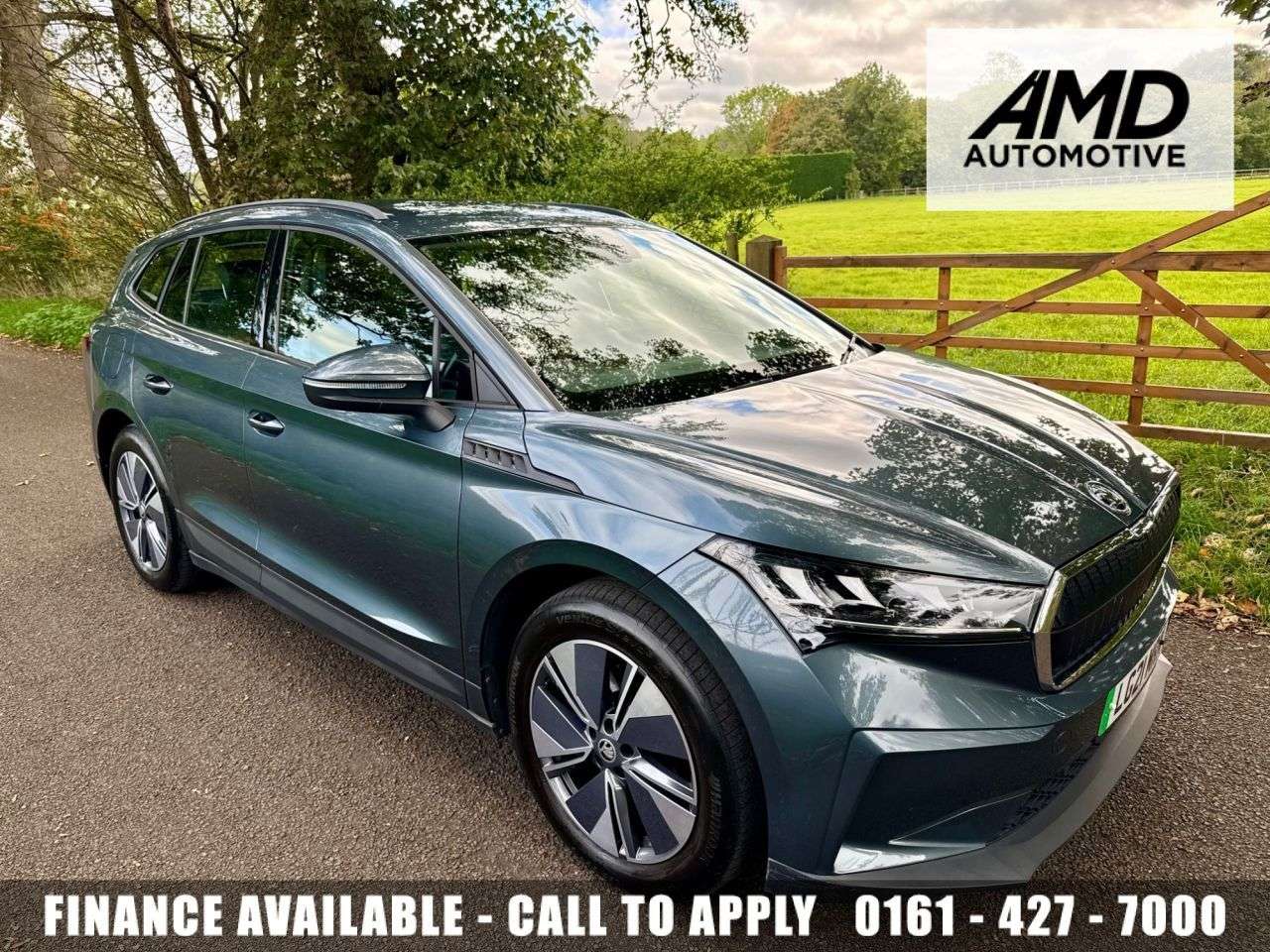 A 2021 SKODA ENYAQ IV iV 62kWh 60 SUV 5dr Electric Auto (179 ps) A 2021 SKODA ENYAQ IV iV 62kWh 60 SUV 5dr Electric Auto (179 ps)