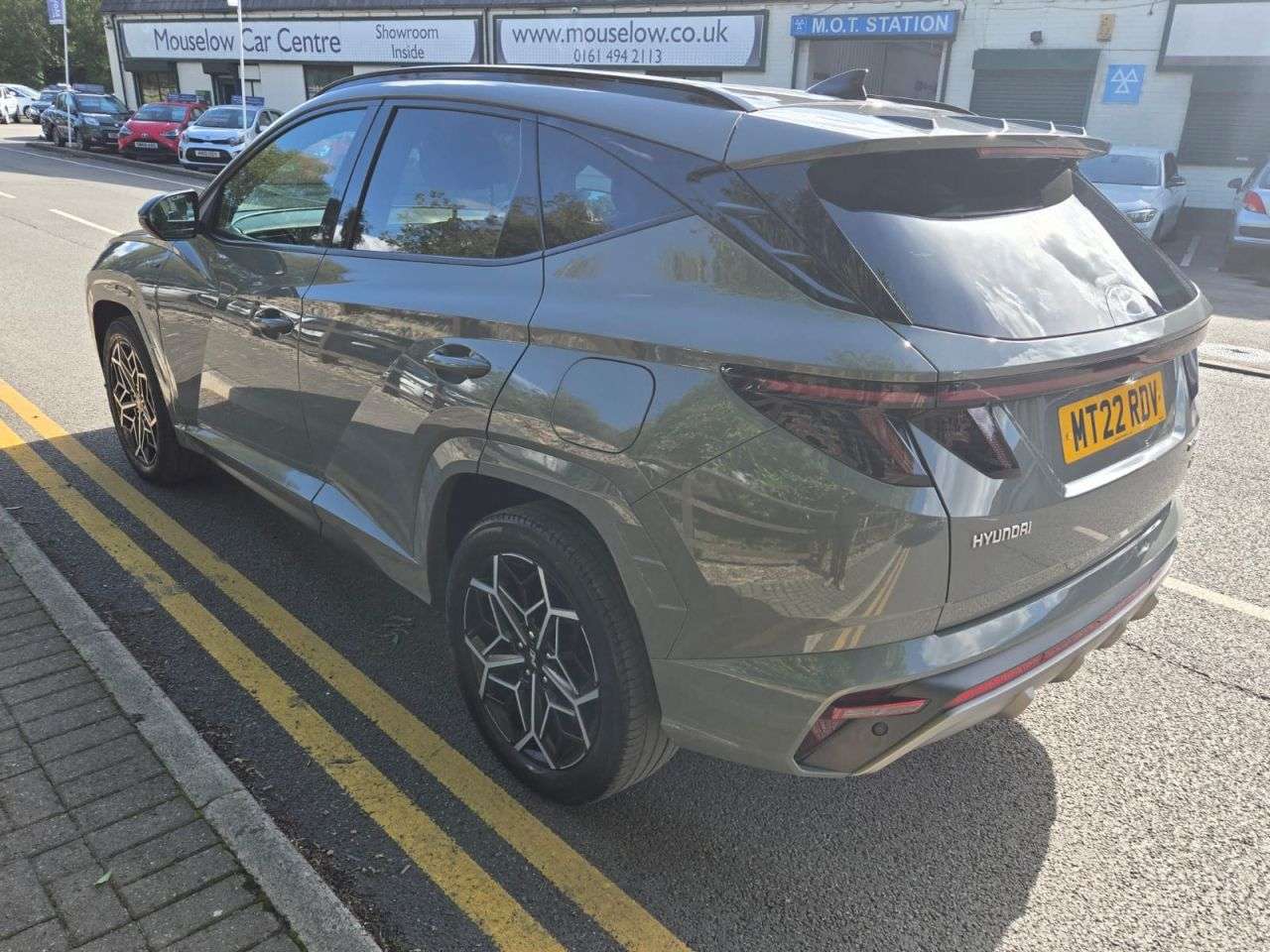 A 2022 HYUNDAI TUCSON 1.6 h T-GDi N Line SUV 5dr Petrol Hybrid Auto Euro 6 (s/s) (230 ps) A 2022 HYUNDAI TUCSON 1.6 h T-GDi N Line SUV 5dr Petrol Hybrid Auto Euro 6 (s/s) (230 ps)