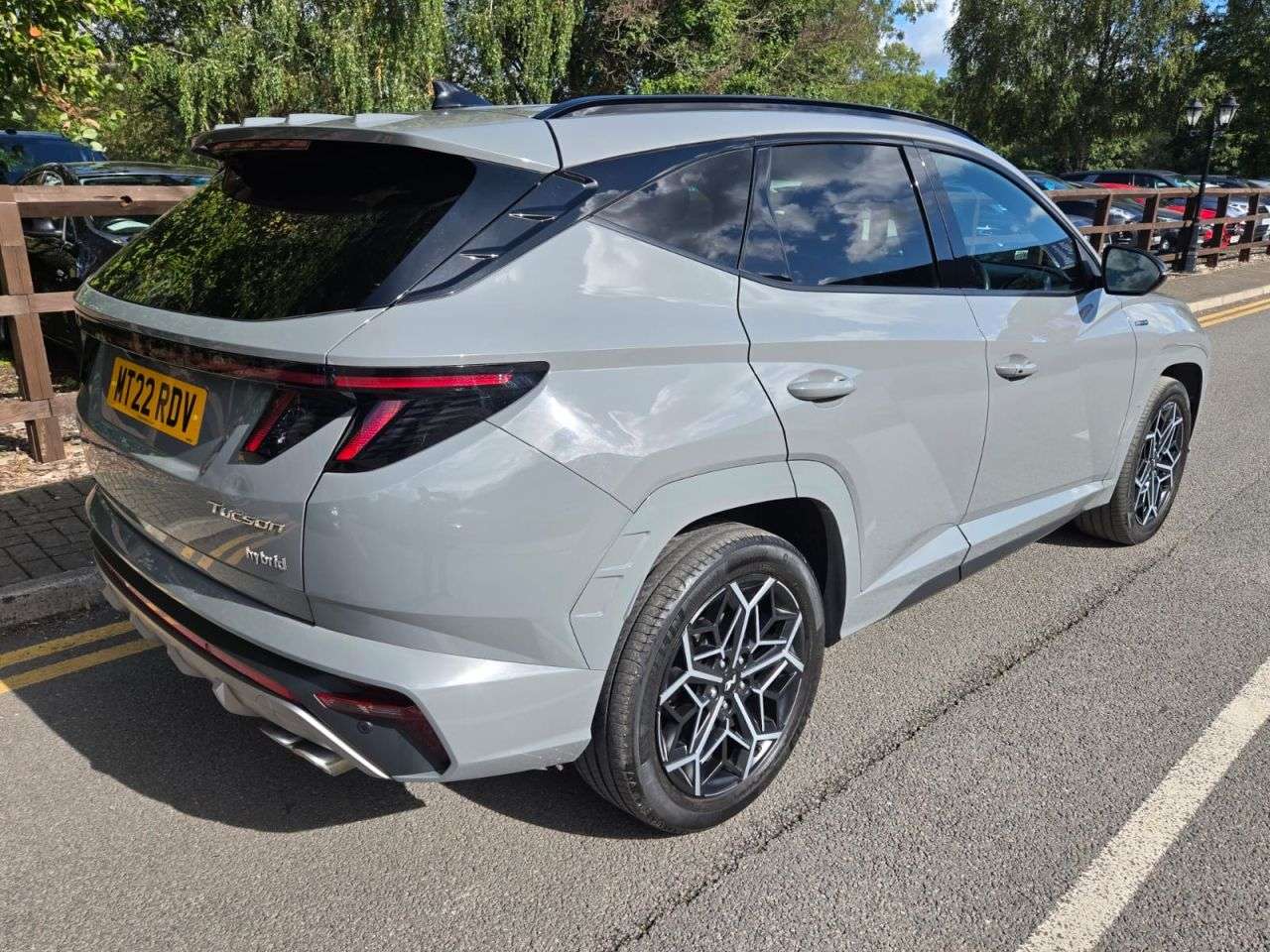 A 2022 HYUNDAI TUCSON 1.6 h T-GDi N Line SUV 5dr Petrol Hybrid Auto Euro 6 (s/s) (230 ps) A 2022 HYUNDAI TUCSON 1.6 h T-GDi N Line SUV 5dr Petrol Hybrid Auto Euro 6 (s/s) (230 ps)