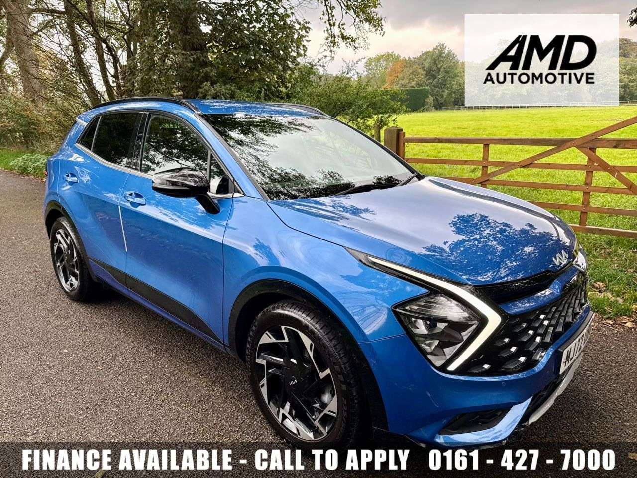 A 2022 KIA SPORTAGE 1.6 T-GDi GT-Line SUV 5dr Petrol Manual Euro 6 (s/s) (148 bhp) + SERVICE HI A 2022 KIA SPORTAGE 1.6 T-GDi GT-Line SUV 5dr Petrol Manual Euro 6 (s/s) (148 bhp) + SERVICE HI