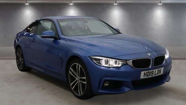 A 2019 BMW 4 SERIES 3.0 435d M Sport Coupe 2dr Diesel Auto xDrive Euro 6 (s/s) (313 ps) A 2019 BMW 4 SERIES 3.0 435d M Sport Coupe 2dr Diesel Auto xDrive Euro 6 (s/s) (313 ps)
