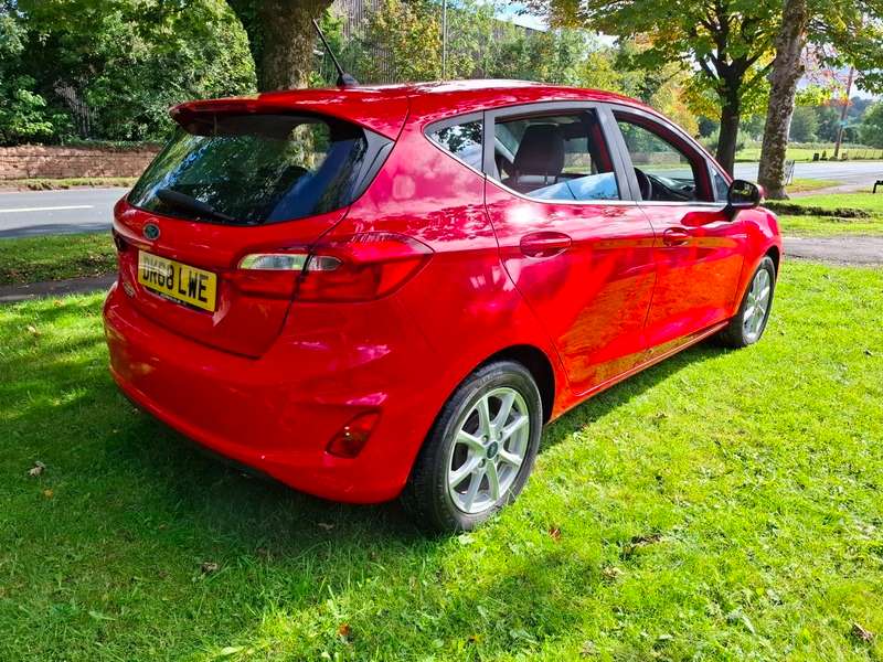 A 2018 FORD FIESTA ZETEC A 2018 FORD FIESTA ZETEC