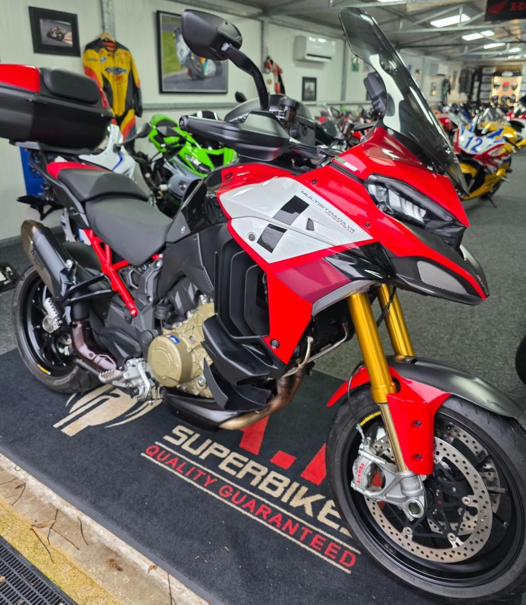 Check out this Ducati Multistrada V4 Pikes Peak 2022 Petrol