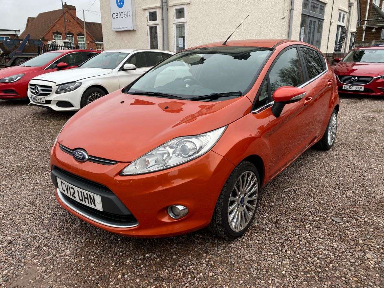 A 2012 FORD FIESTA 1.4 TITANIUM 5d 96 BHP A 2012 FORD FIESTA 1.4 TITANIUM 5d 96 BHP