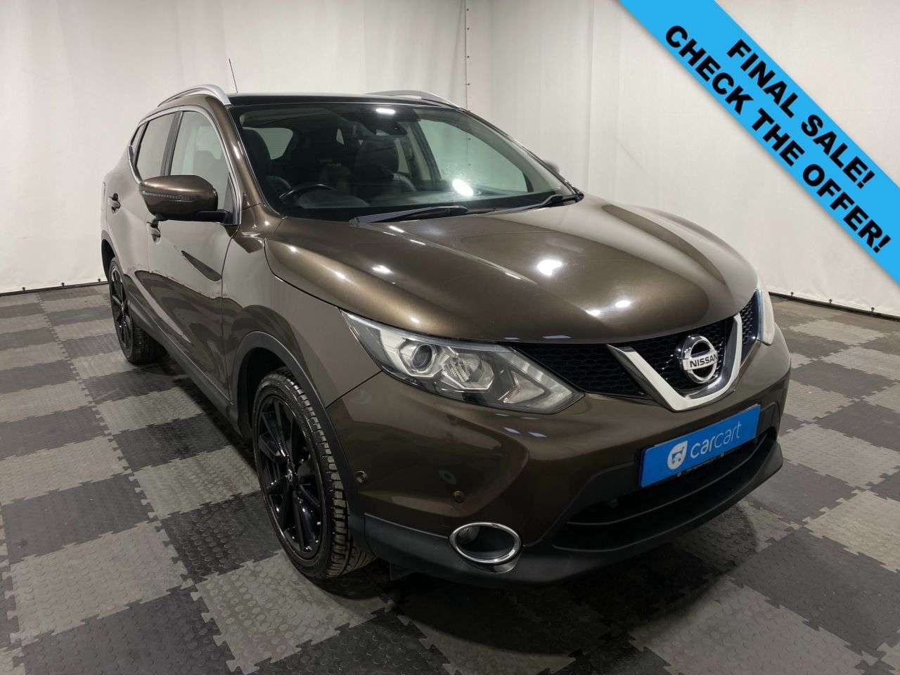 A 2016 NISSAN QASHQAI 1.5 dCi Tekna SUV 5dr Diesel Manual 2WD Euro 6 (s/s) (110 ps) (Rates starti A 2016 NISSAN QASHQAI 1.5 dCi Tekna SUV 5dr Diesel Manual 2WD Euro 6 (s/s) (110 ps) (Rates starti