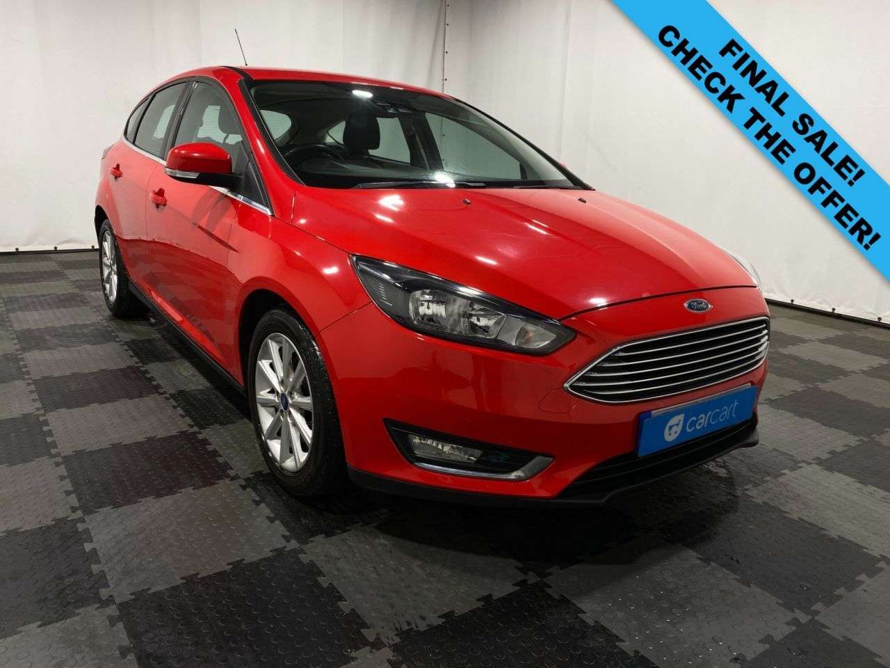 A 2016 FORD FOCUS 1.0T EcoBoost Titanium Hatchback 5dr Petrol Manual Euro 6 (s/s) (100 ps) (R A 2016 FORD FOCUS 1.0T EcoBoost Titanium Hatchback 5dr Petrol Manual Euro 6 (s/s) (100 ps) (R