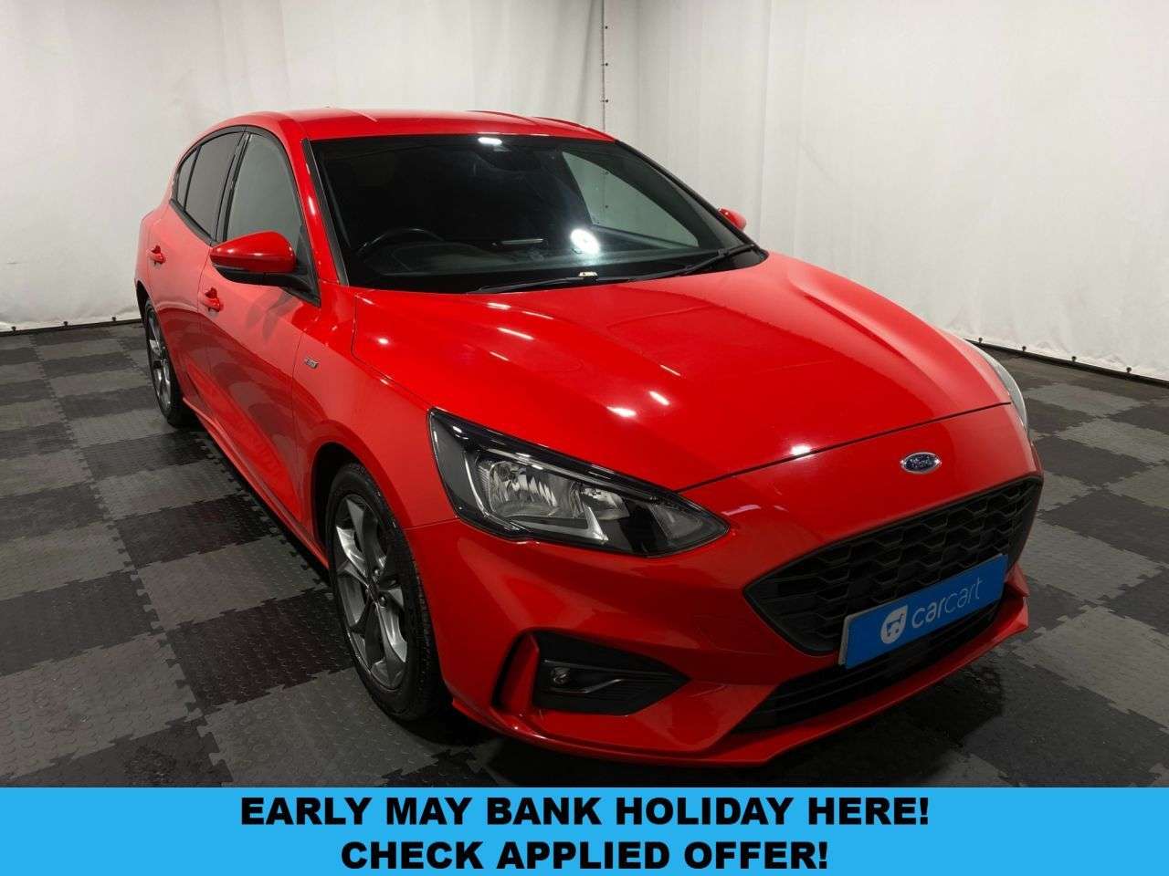 A 2018 FORD FOCUS 1.0T EcoBoost ST-Line Hatchback 5dr Petrol Manual Euro 6 (s/s) (125 ps) (Ra A 2018 FORD FOCUS 1.0T EcoBoost ST-Line Hatchback 5dr Petrol Manual Euro 6 (s/s) (125 ps) (Ra