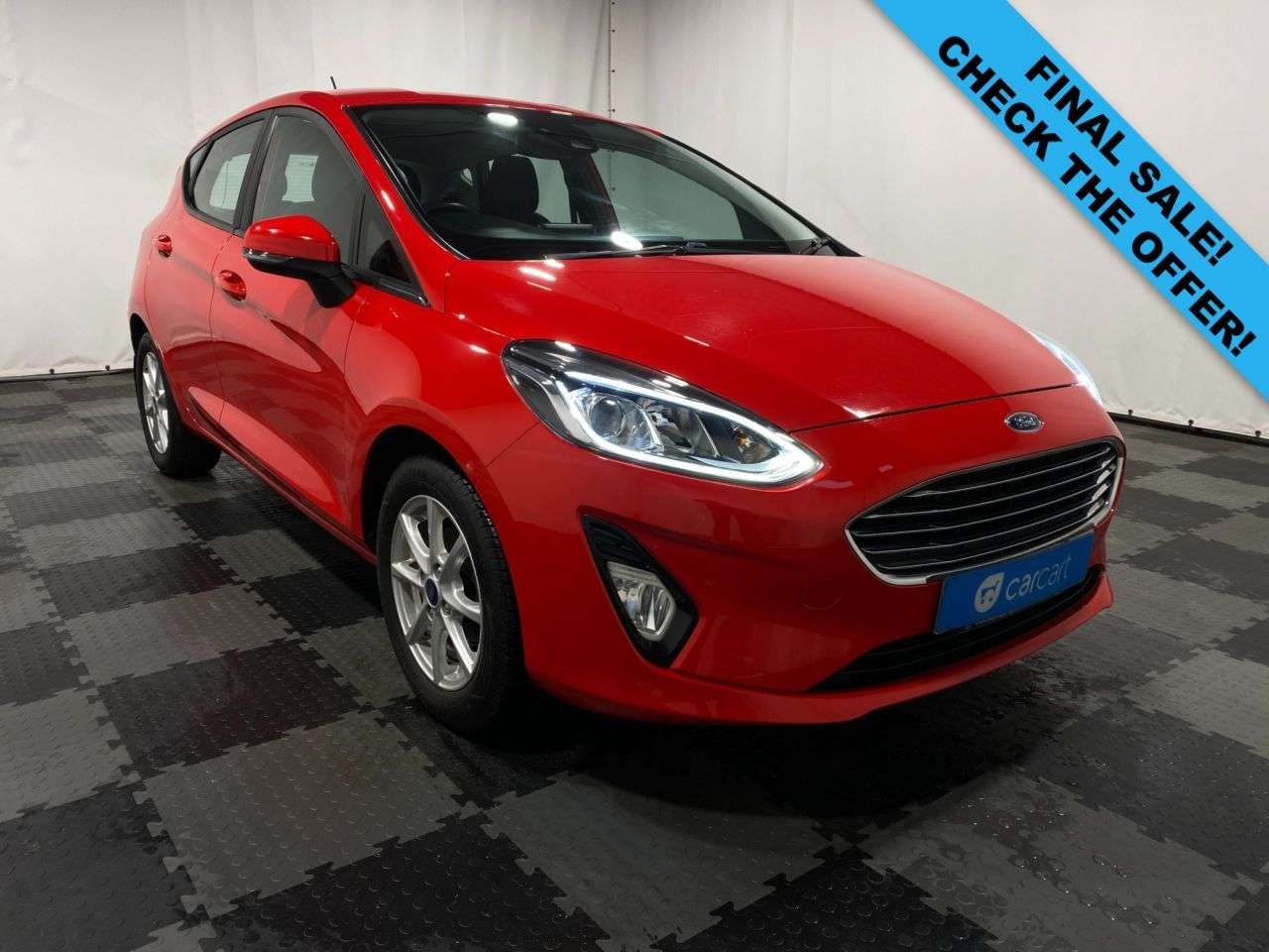 A 2019 FORD FIESTA 1.0T EcoBoost GPF Zetec Hatchback 5dr Petrol Manual Euro 6 (s/s) (100 ps) ( A 2019 FORD FIESTA 1.0T EcoBoost GPF Zetec Hatchback 5dr Petrol Manual Euro 6 (s/s) (100 ps) (