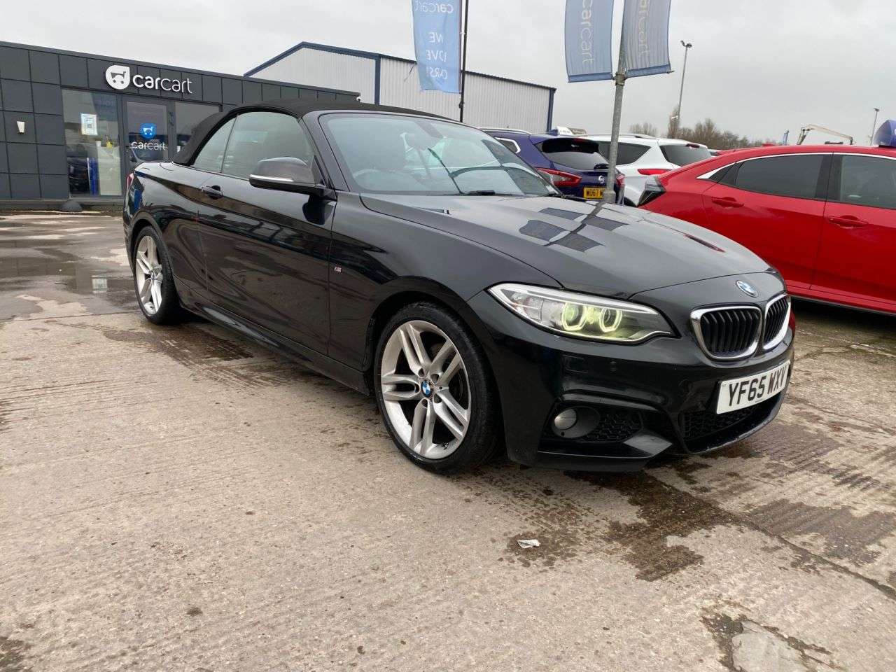 A 2016 BMW 2 SERIES 2.0 220d M Sport Convertible 2dr Diesel Auto Euro 6 (s/s) (190 ps) (Rates s A 2016 BMW 2 SERIES 2.0 220d M Sport Convertible 2dr Diesel Auto Euro 6 (s/s) (190 ps) (Rates s