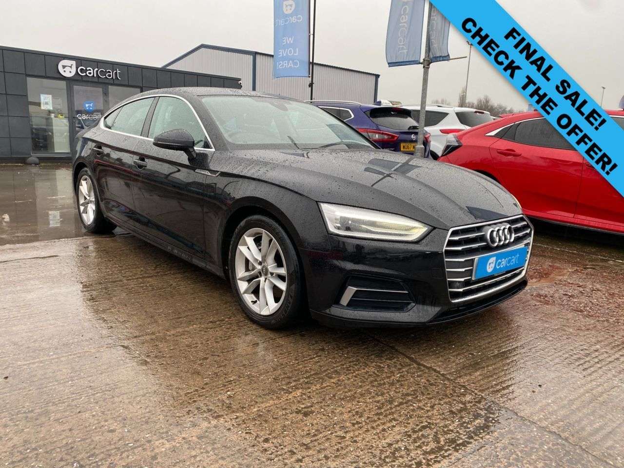 A 2017 AUDI A5 2.0 TDI ultra Sport Sportback 5dr Diesel Manual Euro 6 (s/s) (190 ps) (Rate A 2017 AUDI A5 2.0 TDI ultra Sport Sportback 5dr Diesel Manual Euro 6 (s/s) (190 ps) (Rate