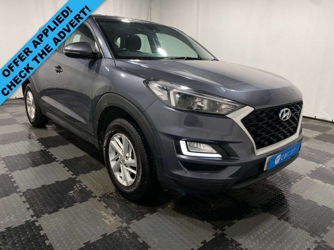 A 2019 HYUNDAI TUCSON 1.6 GDi S Connect SUV 5dr Petrol Manual Euro 6 (s/s) (132 ps) (Rates starti A 2019 HYUNDAI TUCSON 1.6 GDi S Connect SUV 5dr Petrol Manual Euro 6 (s/s) (132 ps) (Rates starti