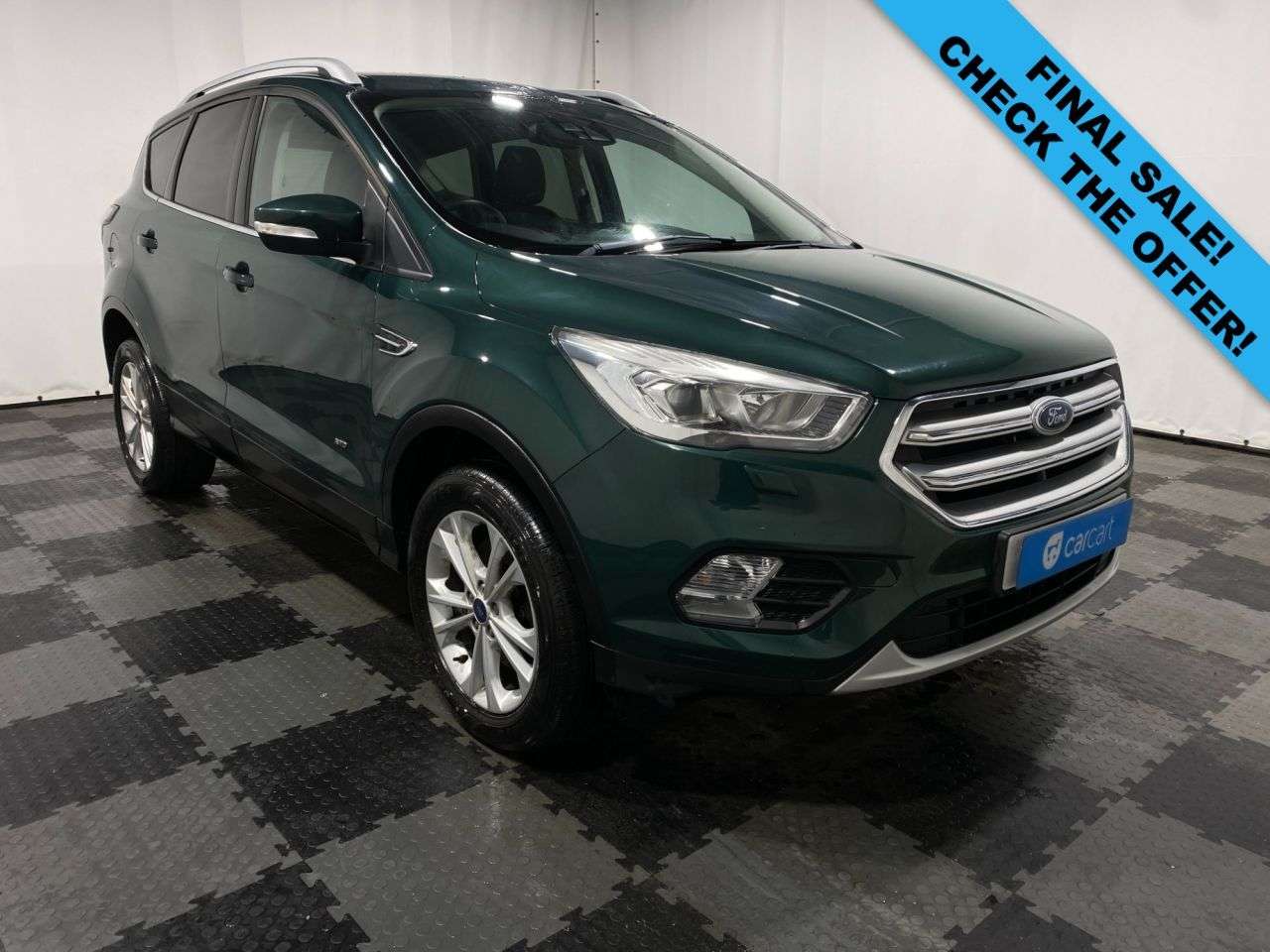 A 2017 FORD KUGA 1.5T EcoBoost Titanium SUV 5dr Petrol Auto AWD Euro 6 (s/s) (182 ps) (Rates A 2017 FORD KUGA 1.5T EcoBoost Titanium SUV 5dr Petrol Auto AWD Euro 6 (s/s) (182 ps) (Rates