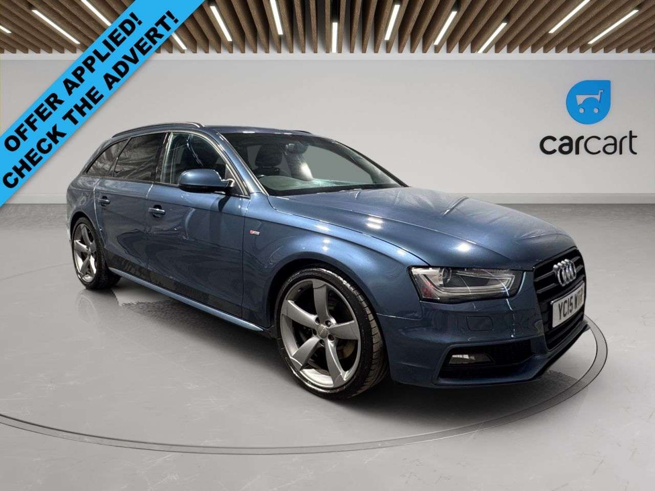 A 2015 AUDI A4 AVANT 2.0 TDI Black Edition Estate 5dr Diesel Multitronic Euro 5 (s/s) (150 ps) ( A 2015 AUDI A4 AVANT 2.0 TDI Black Edition Estate 5dr Diesel Multitronic Euro 5 (s/s) (150 ps) (