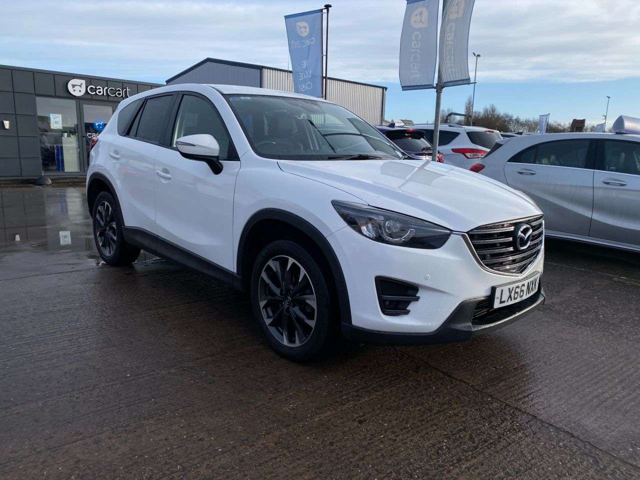 A 2016 MAZDA CX-5 2.2 SKYACTIV-D Sport Nav SUV 5dr Diesel Auto 4WD Euro 6 (s/s) (175 ps) (Rat A 2016 MAZDA CX-5 2.2 SKYACTIV-D Sport Nav SUV 5dr Diesel Auto 4WD Euro 6 (s/s) (175 ps) (Rat