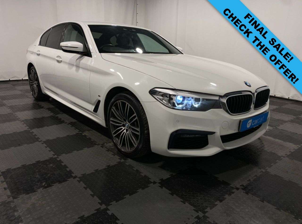 A 2019 BMW 5 SERIES 2.0 530e 9.2kWh M Sport Saloon 4dr Petrol Plug-in Hybrid Auto Euro 6 (s/s) A 2019 BMW 5 SERIES 2.0 530e 9.2kWh M Sport Saloon 4dr Petrol Plug-in Hybrid Auto Euro 6 (s/s)