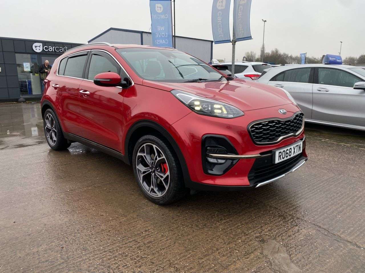 A 2018 KIA SPORTAGE 1.6 CRDi GT-Line SUV 5dr Diesel Manual Euro 6 (s/s) (134 bhp) (Rates starti A 2018 KIA SPORTAGE 1.6 CRDi GT-Line SUV 5dr Diesel Manual Euro 6 (s/s) (134 bhp) (Rates starti