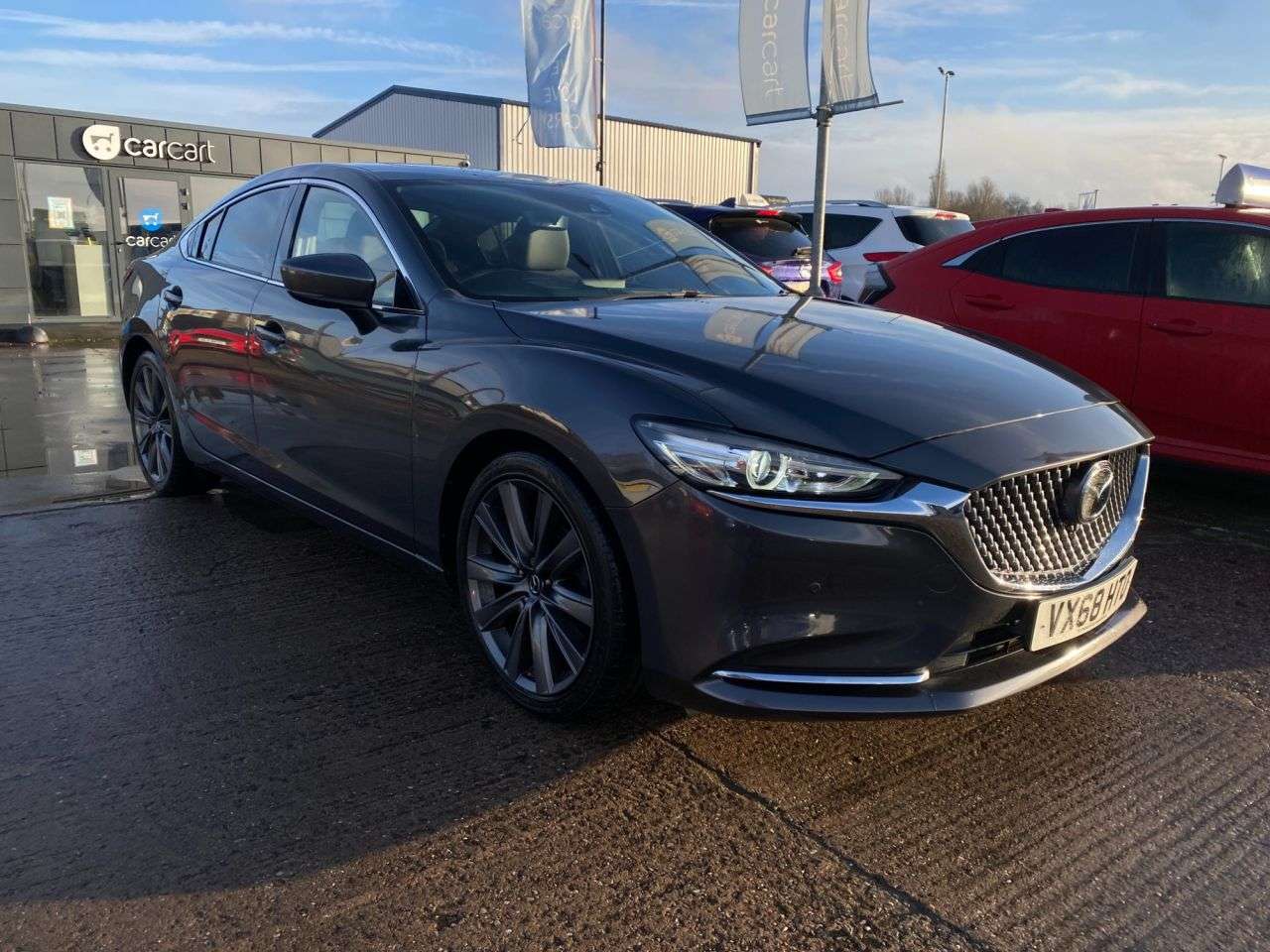 A 2018 MAZDA MAZDA6 2.5 SKYACTIV-G GT Sport Nav+ Saloon 4dr Petrol Auto Euro 6 (s/s) (194 ps) ( A 2018 MAZDA MAZDA6 2.5 SKYACTIV-G GT Sport Nav+ Saloon 4dr Petrol Auto Euro 6 (s/s) (194 ps) (