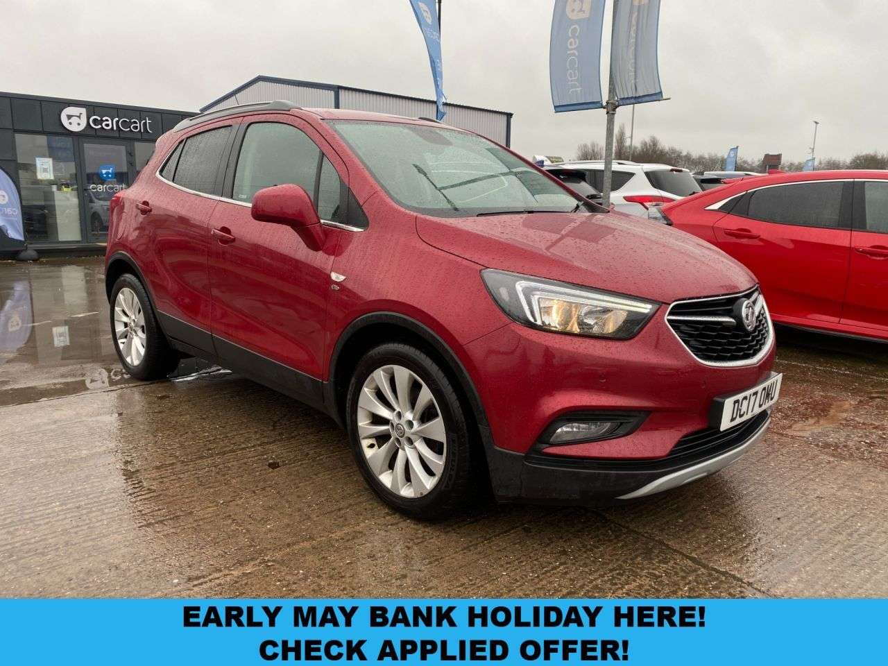 A 2017 VAUXHALL MOKKA X 1.4i Turbo Elite SUV 5dr Petrol Auto Euro 6 (140 ps) (Rates starting as low A 2017 VAUXHALL MOKKA X 1.4i Turbo Elite SUV 5dr Petrol Auto Euro 6 (140 ps) (Rates starting as low