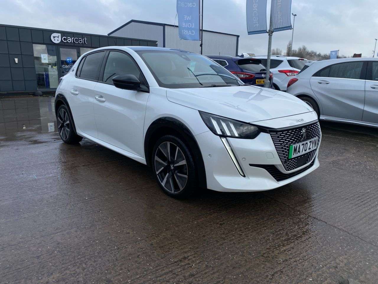 A 2021 PEUGEOT E-208 50kWh GT Hatchback 5dr Electric Auto (136 ps) (Rates starting as low as 11. A 2021 PEUGEOT E-208 50kWh GT Hatchback 5dr Electric Auto (136 ps) (Rates starting as low as 11.