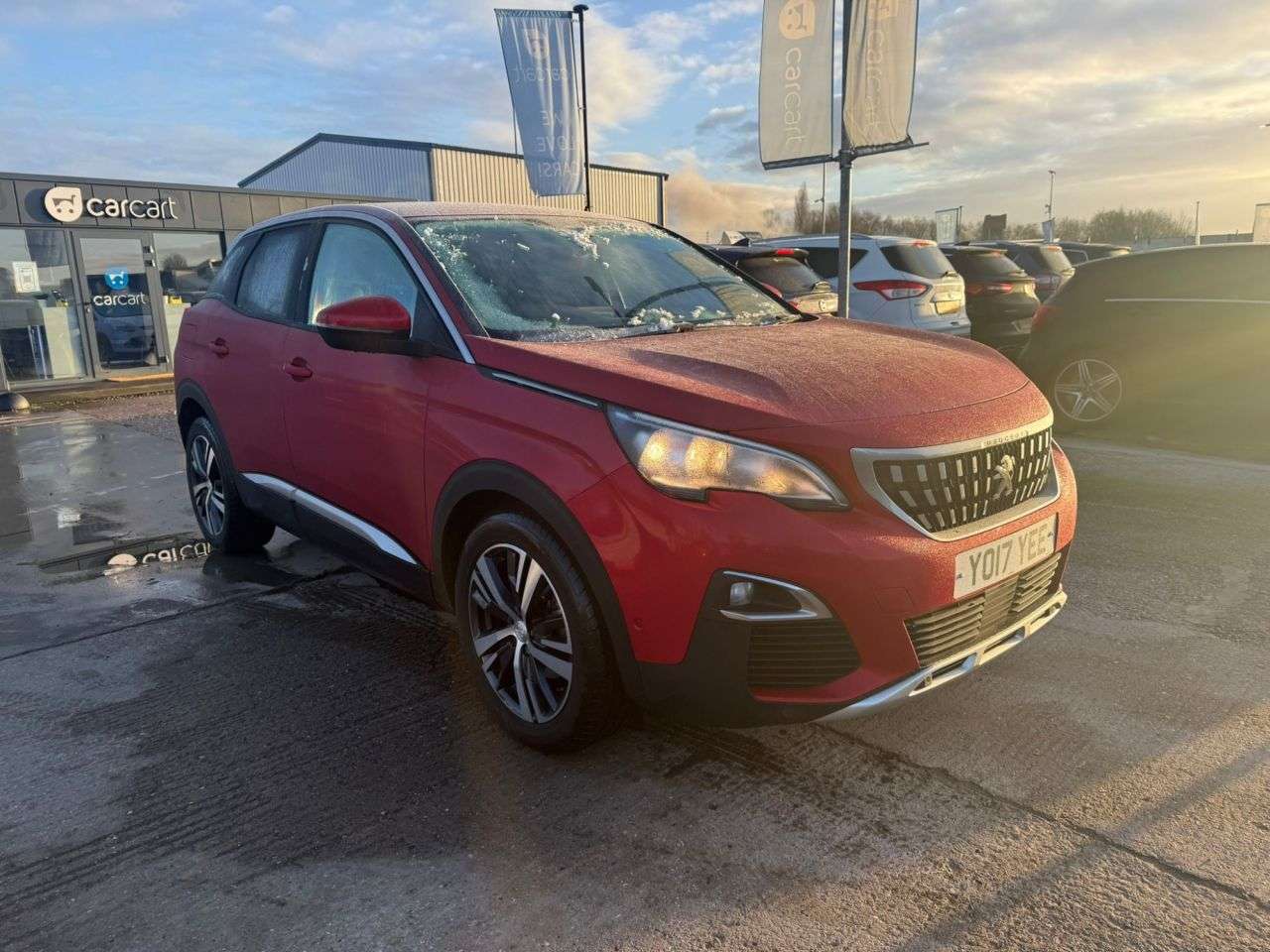 A 2017 PEUGEOT 3008 1.2 PureTech Allure SUV 5dr Petrol Manual Euro 6 (s/s) (130 ps) (Rates star A 2017 PEUGEOT 3008 1.2 PureTech Allure SUV 5dr Petrol Manual Euro 6 (s/s) (130 ps) (Rates star