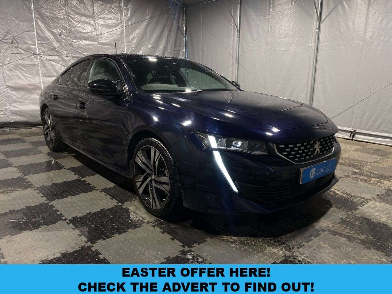 A 2019 PEUGEOT 508 1.6 PureTech GT Fastback 5dr Petrol EAT Euro 6 (s/s) (225 bhp) (Rates start A 2019 PEUGEOT 508 1.6 PureTech GT Fastback 5dr Petrol EAT Euro 6 (s/s) (225 bhp) (Rates start
