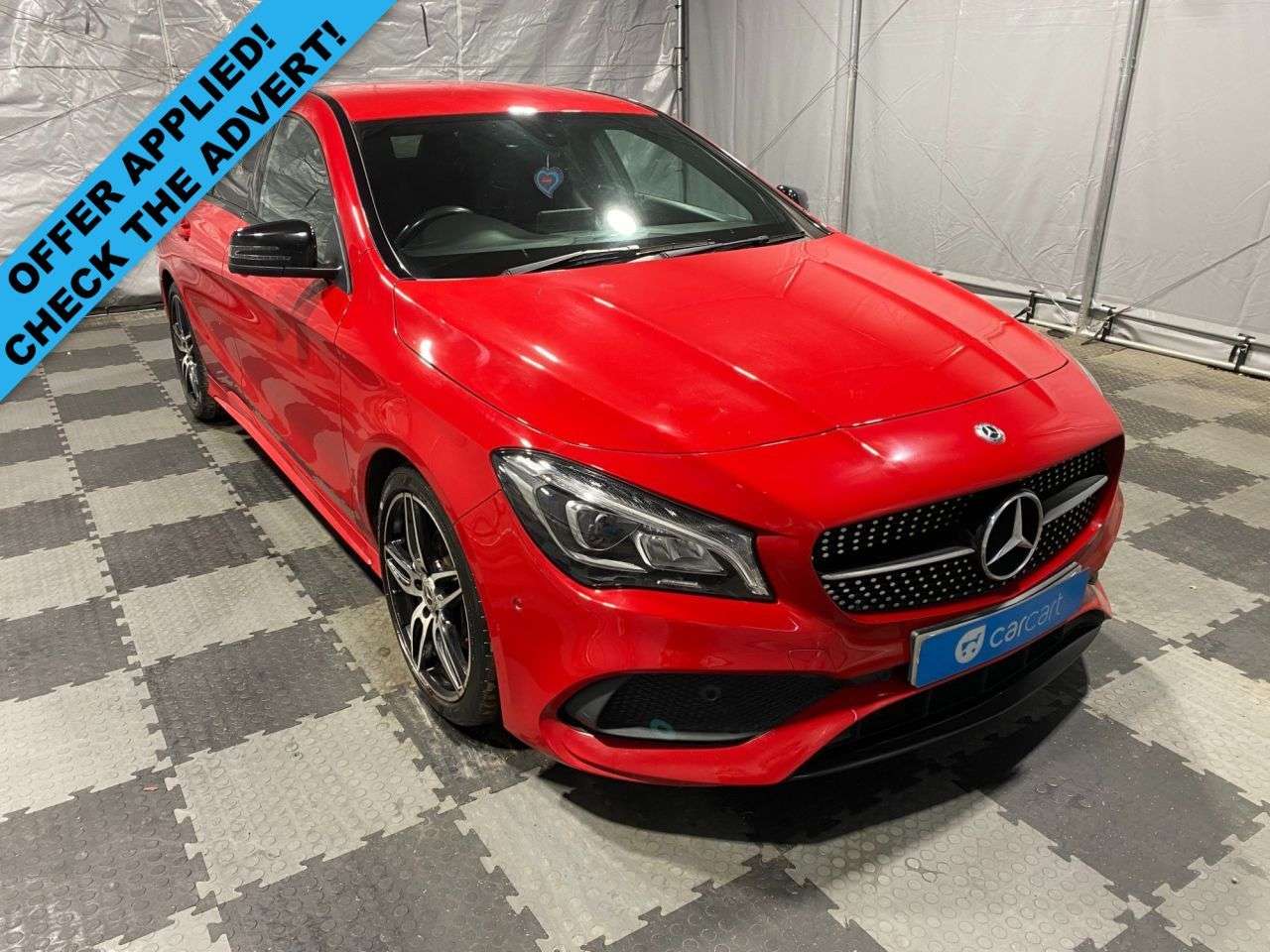 A 2018 MERCEDES-BENZ CLA 2.1 CLA200d AMG Line Coupe 4dr Diesel Manual Euro 6 (s/s) (136 ps) (Rates s A 2018 MERCEDES-BENZ CLA 2.1 CLA200d AMG Line Coupe 4dr Diesel Manual Euro 6 (s/s) (136 ps) (Rates s