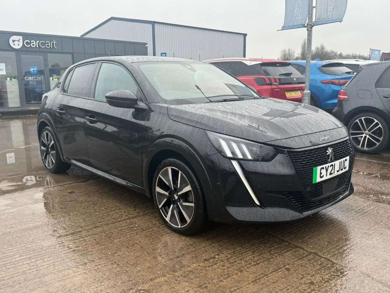 A 2021 PEUGEOT E-208 50kWh GT Premium Hatchback 5dr Electric Auto (136 ps) (Rates starting as lo A 2021 PEUGEOT E-208 50kWh GT Premium Hatchback 5dr Electric Auto (136 ps) (Rates starting as lo