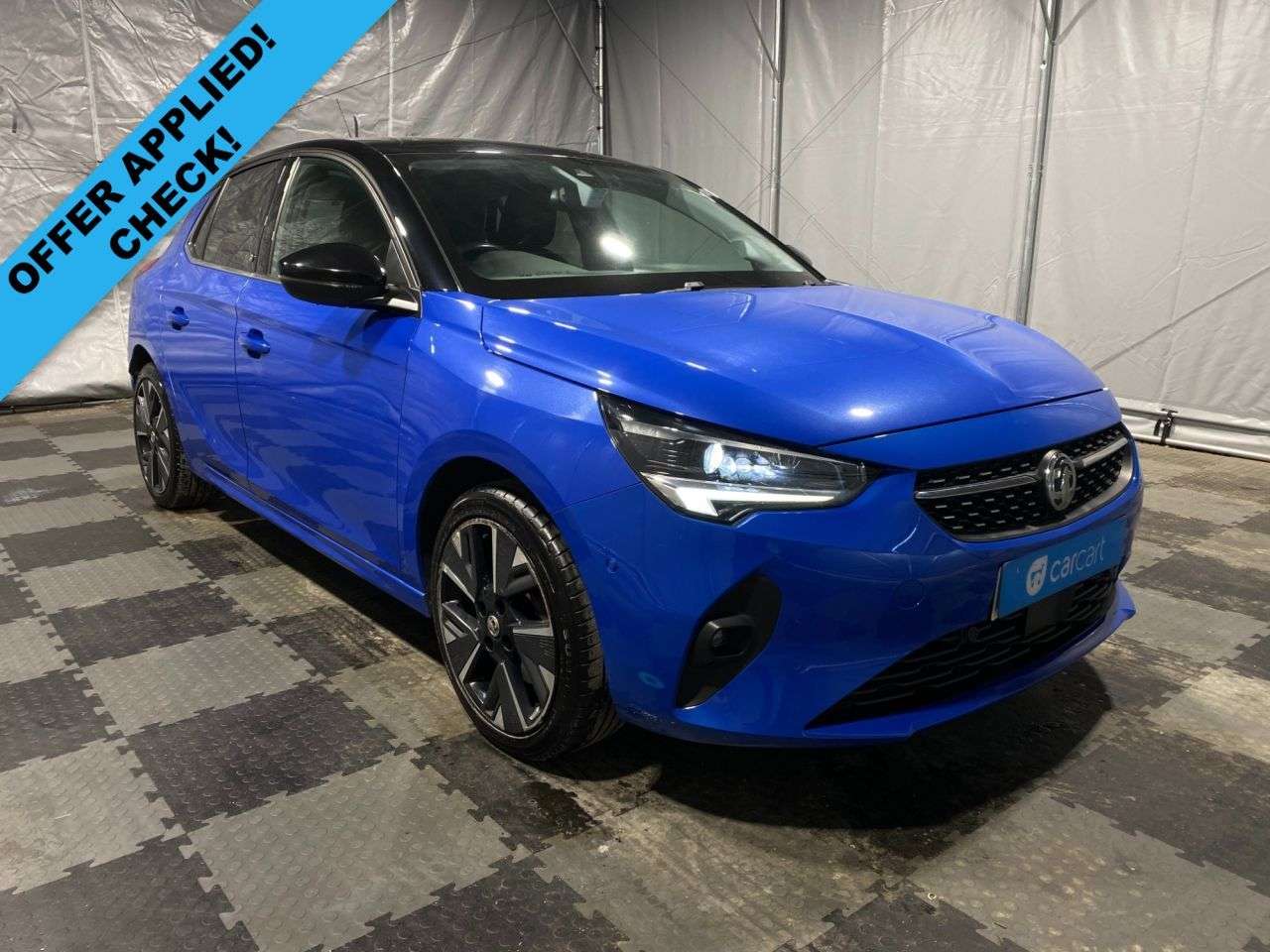 A 2020 VAUXHALL CORSA ELECTRIC 50kWh Elite Nav Hatchback 5dr Electric Auto (7.4Kw Charger) (136 ps) (Rates A 2020 VAUXHALL CORSA ELECTRIC 50kWh Elite Nav Hatchback 5dr Electric Auto (7.4Kw Charger) (136 ps) (Rates