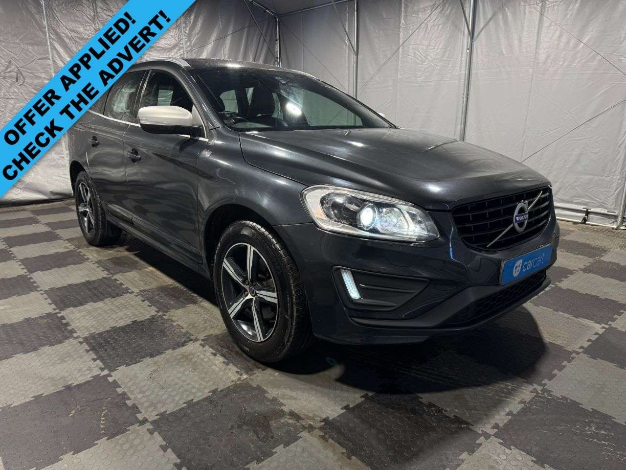 A 2016 VOLVO XC60 2.4 D4 R-Design Lux Nav SUV 5dr Diesel Manual AWD Euro 6 (s/s) (190 ps) (Ra A 2016 VOLVO XC60 2.4 D4 R-Design Lux Nav SUV 5dr Diesel Manual AWD Euro 6 (s/s) (190 ps) (Ra