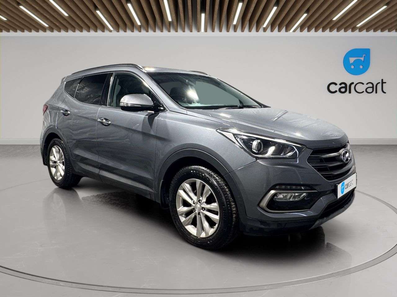 A 2017 HYUNDAI SANTA FE 2.2 CRDi Blue Drive Premium SUV 5dr Diesel Manual 4WD Euro 6 (s/s) (200 ps) A 2017 HYUNDAI SANTA FE 2.2 CRDi Blue Drive Premium SUV 5dr Diesel Manual 4WD Euro 6 (s/s) (200 ps)