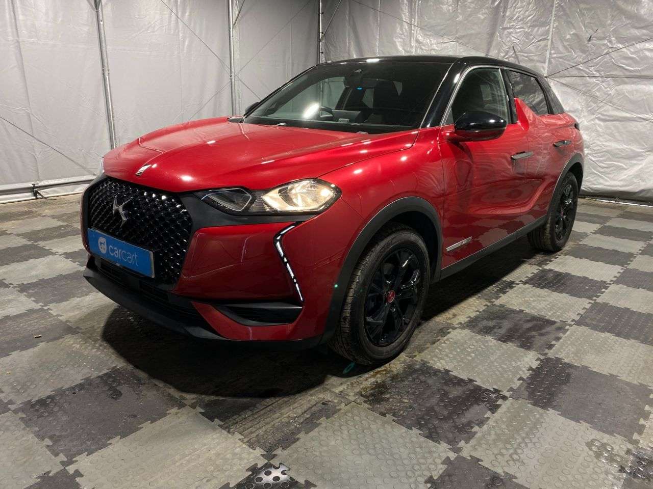 A 2022 DS AUTOMOBILES DS 3 CROSSBACK E-TENSE 50kWh Performance Line Crossback 5dr Electric Auto (136 ps) (Rates A 2022 DS AUTOMOBILES DS 3 CROSSBACK E-TENSE 50kWh Performance Line Crossback 5dr Electric Auto (136 ps) (Rates