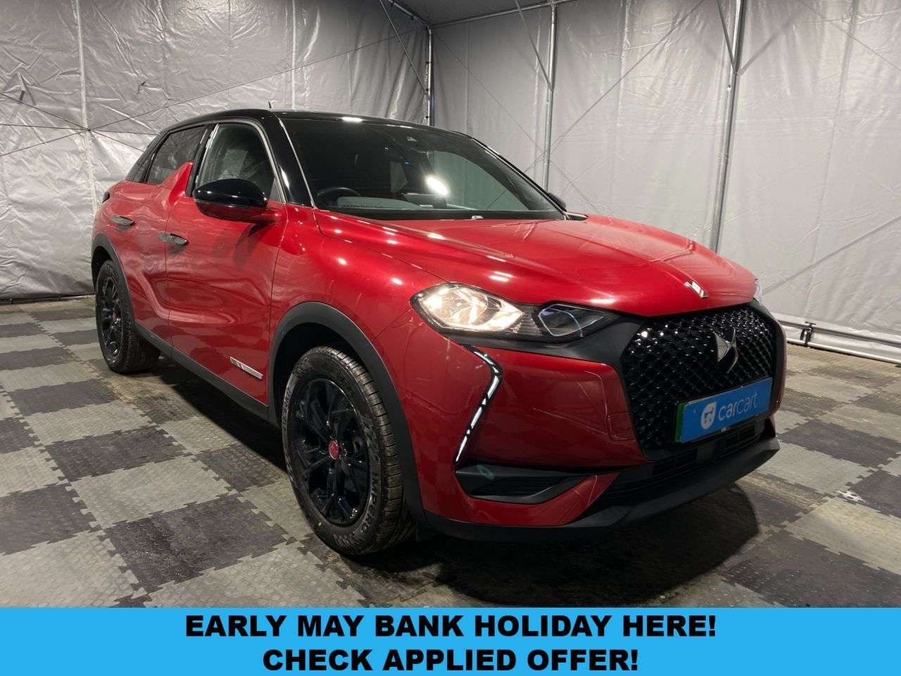 A 2022 DS AUTOMOBILES DS 3 CROSSBACK E-TENSE 50kWh Performance Line Crossback 5dr Electric Auto (136 ps) (Rates A 2022 DS AUTOMOBILES DS 3 CROSSBACK E-TENSE 50kWh Performance Line Crossback 5dr Electric Auto (136 ps) (Rates