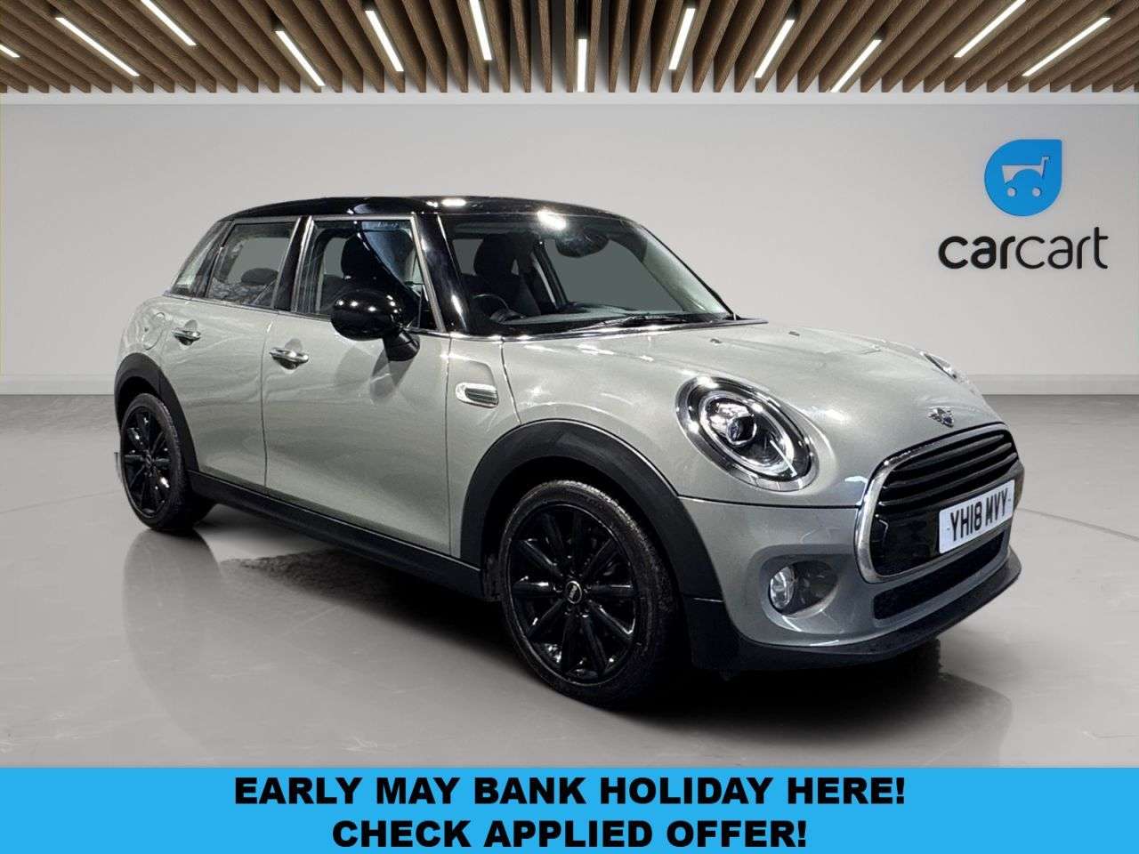 A 2018 MINI HATCH 1.5 Cooper Hatchback 5dr Petrol Manual Euro 6 (s/s) (136 ps) (Rates startin A 2018 MINI HATCH 1.5 Cooper Hatchback 5dr Petrol Manual Euro 6 (s/s) (136 ps) (Rates startin