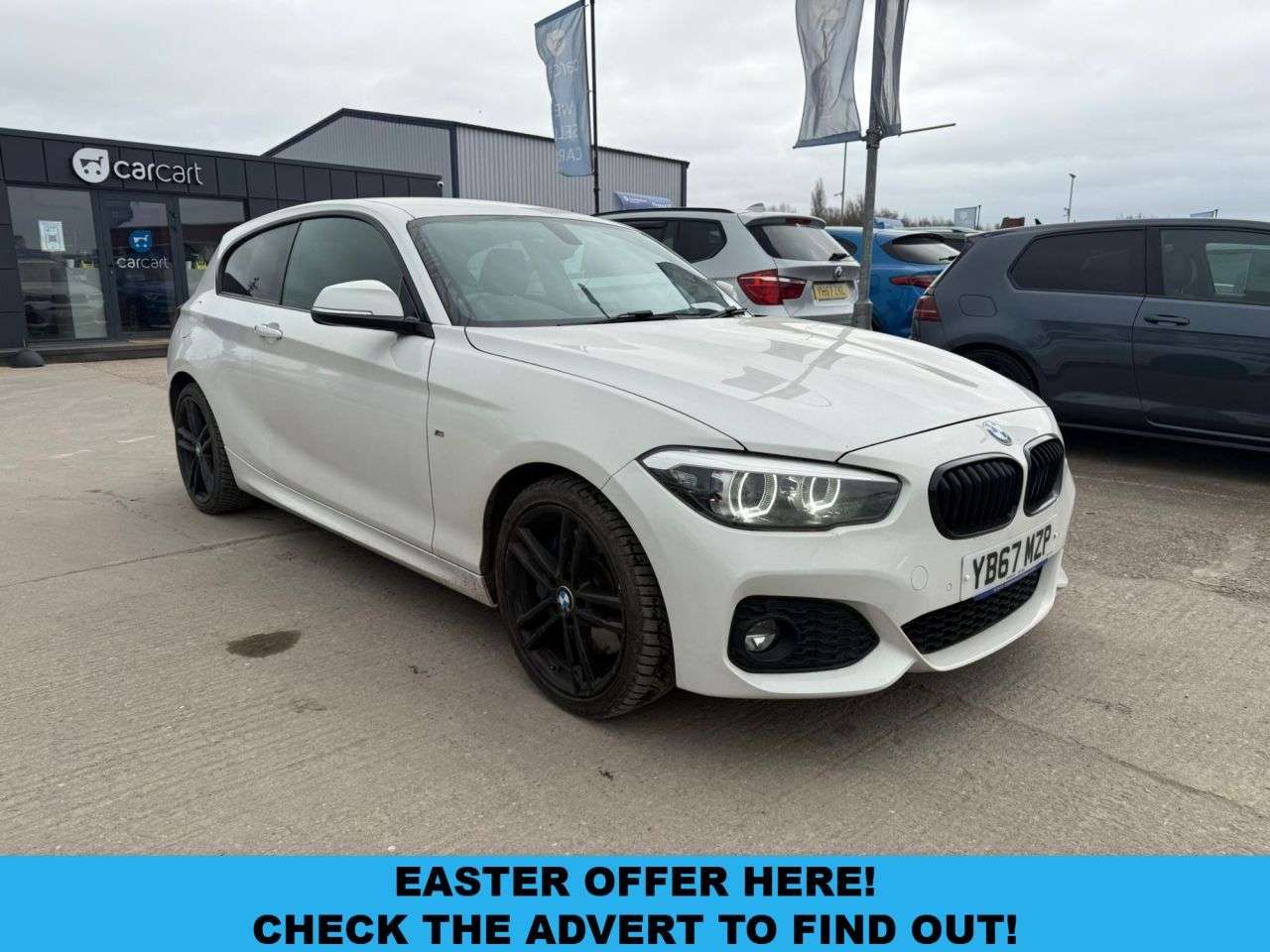A 2018 BMW 1 SERIES 2.0 120d M Sport Shadow Edition Hatchback 3dr Diesel Auto Euro 6 (s/s) (190 A 2018 BMW 1 SERIES 2.0 120d M Sport Shadow Edition Hatchback 3dr Diesel Auto Euro 6 (s/s) (190