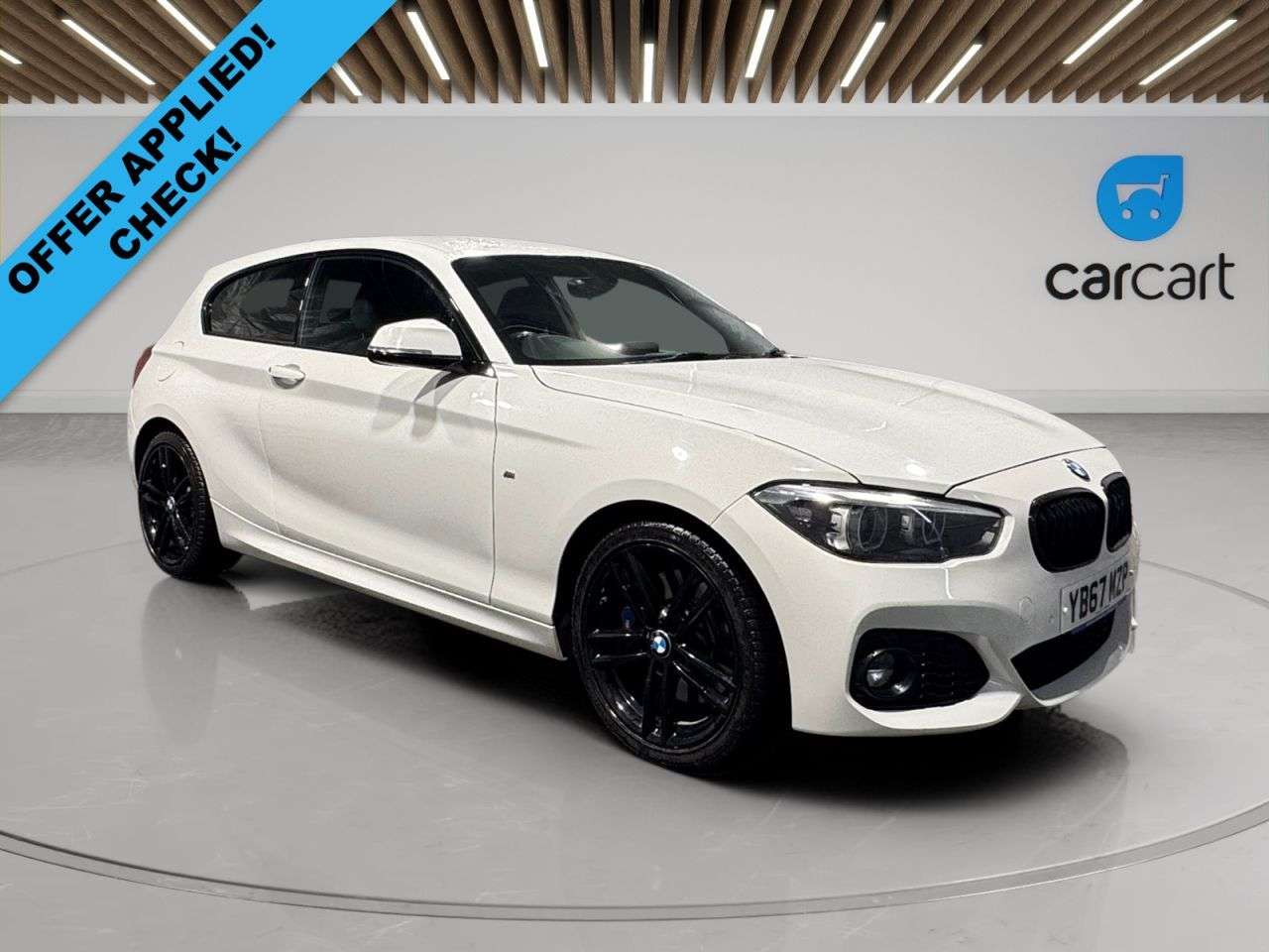 A 2018 BMW 1 SERIES 2.0 120d M Sport Shadow Edition Hatchback 3dr Diesel Auto Euro 6 (s/s) (190 A 2018 BMW 1 SERIES 2.0 120d M Sport Shadow Edition Hatchback 3dr Diesel Auto Euro 6 (s/s) (190