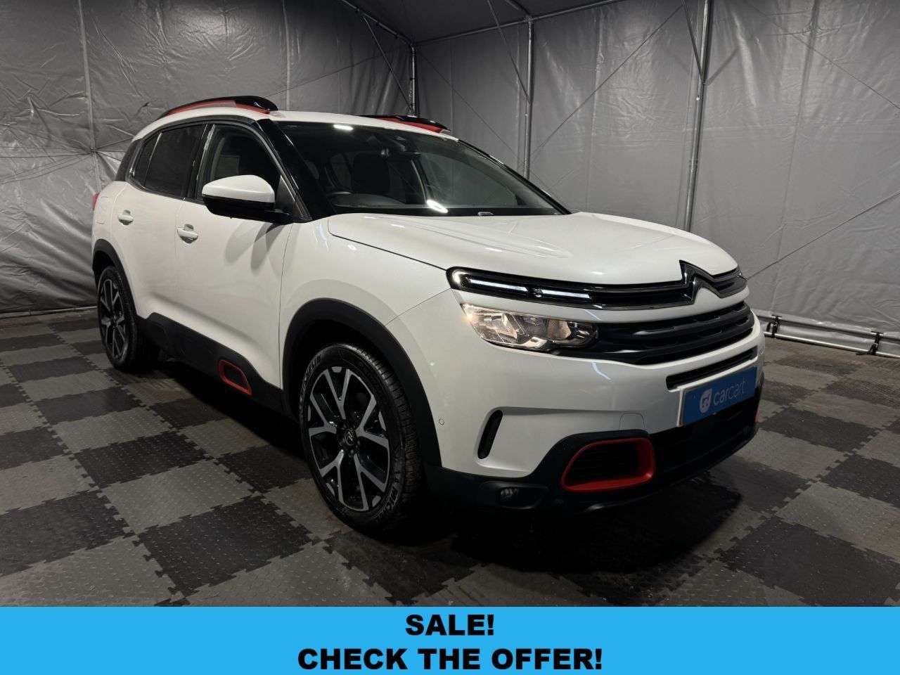 A 2019 CITROEN C5 AIRCROSS 1.6 PureTech Flair Plus SUV 5dr Petrol EAT8 Euro 6 (s/s) (180 ps) (Rates st A 2019 CITROEN C5 AIRCROSS 1.6 PureTech Flair Plus SUV 5dr Petrol EAT8 Euro 6 (s/s) (180 ps) (Rates st