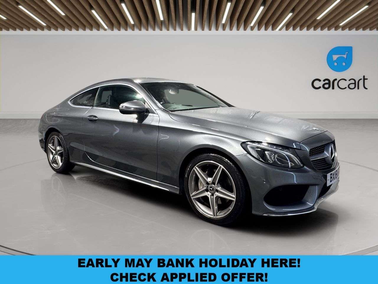 A 2018 MERCEDES-BENZ C-CLASS 2.1 C220d AMG Line Coupe 2dr Diesel G-Tronic+ Euro 6 (s/s) (170 ps) (Rates A 2018 MERCEDES-BENZ C-CLASS 2.1 C220d AMG Line Coupe 2dr Diesel G-Tronic+ Euro 6 (s/s) (170 ps) (Rates