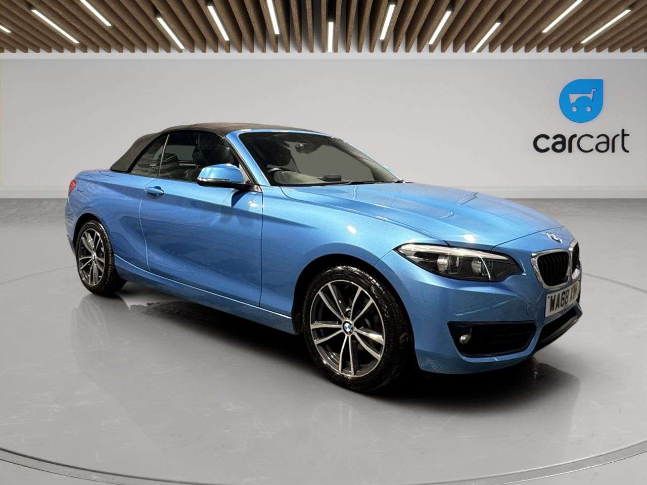 A 2018 BMW 2 SERIES 1.5 218i Sport Convertible 2dr Petrol Manual Euro 6 (s/s) (136 ps) (Rates s A 2018 BMW 2 SERIES 1.5 218i Sport Convertible 2dr Petrol Manual Euro 6 (s/s) (136 ps) (Rates s