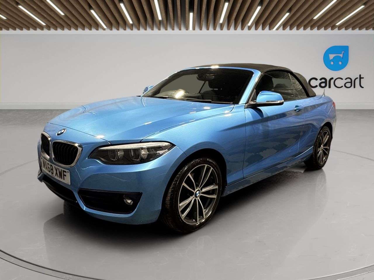 A 2018 BMW 2 SERIES 1.5 218i Sport Convertible 2dr Petrol Manual Euro 6 (s/s) (136 ps) (Rates s A 2018 BMW 2 SERIES 1.5 218i Sport Convertible 2dr Petrol Manual Euro 6 (s/s) (136 ps) (Rates s