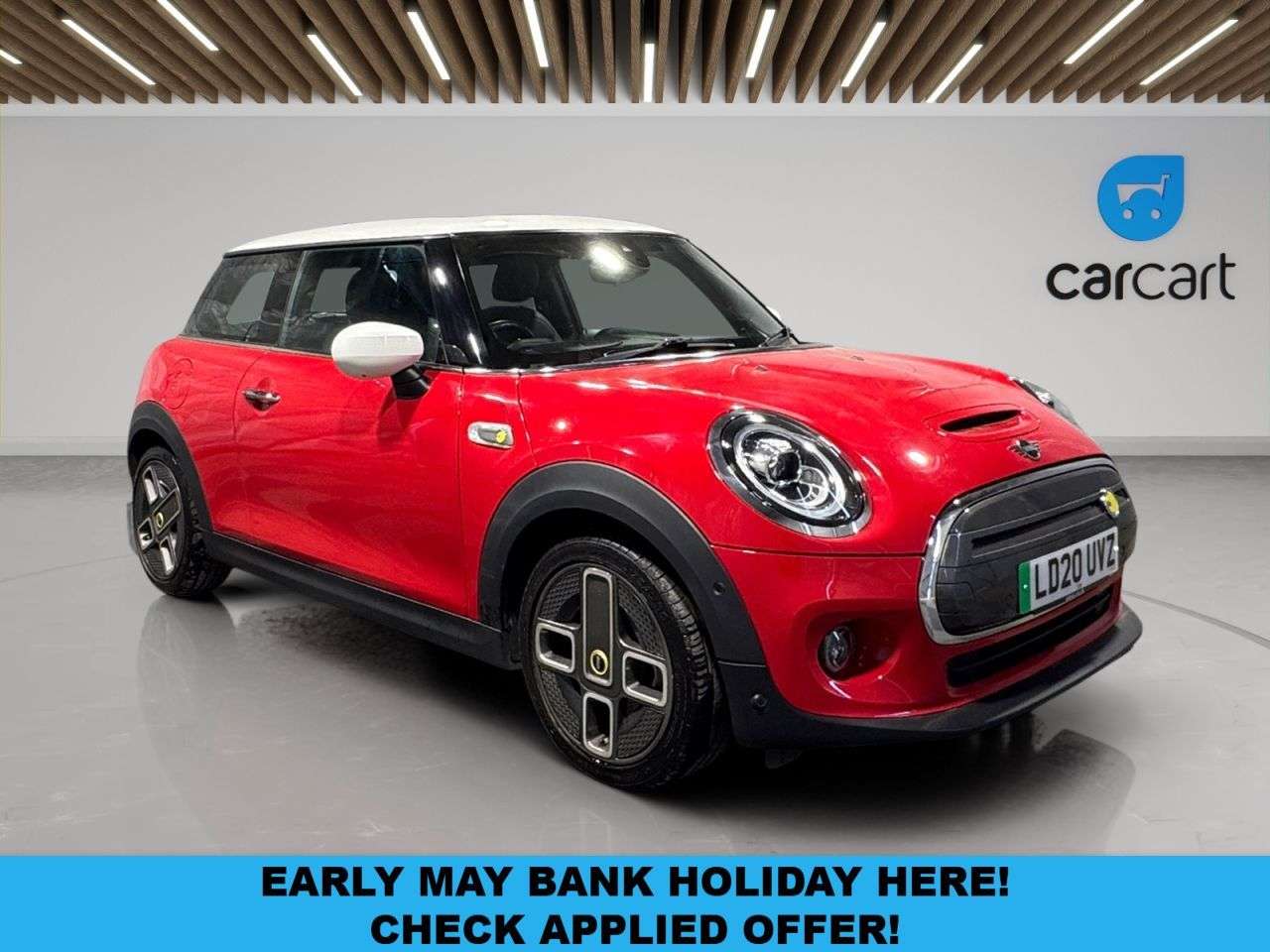A 2020 MINI ELECTRIC HATCH Cooper SE 32.6kWh Level 3 Hatchback 3dr Electric Auto (184 ps) (Rates start A 2020 MINI ELECTRIC HATCH Cooper SE 32.6kWh Level 3 Hatchback 3dr Electric Auto (184 ps) (Rates start