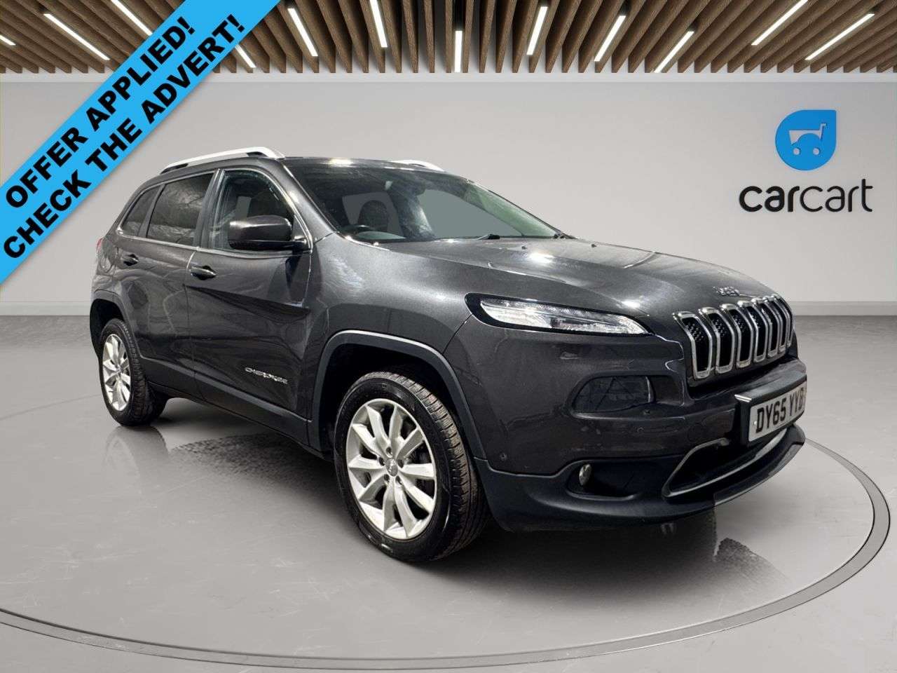 A 2015 JEEP CHEROKEE 2.2 MultiJetII Limited SUV 5dr Diesel Auto 4WD Euro 6 (s/s) (200 ps) (Rates A 2015 JEEP CHEROKEE 2.2 MultiJetII Limited SUV 5dr Diesel Auto 4WD Euro 6 (s/s) (200 ps) (Rates