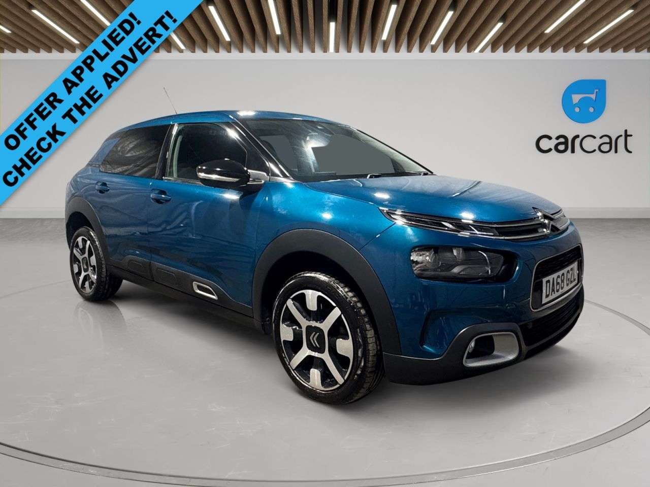 A 2018 CITROEN C4 CACTUS 1.2 PureTech GPF Flair Hatchback 5dr Petrol Manual Euro 6 (s/s) (110 ps) (R A 2018 CITROEN C4 CACTUS 1.2 PureTech GPF Flair Hatchback 5dr Petrol Manual Euro 6 (s/s) (110 ps) (R