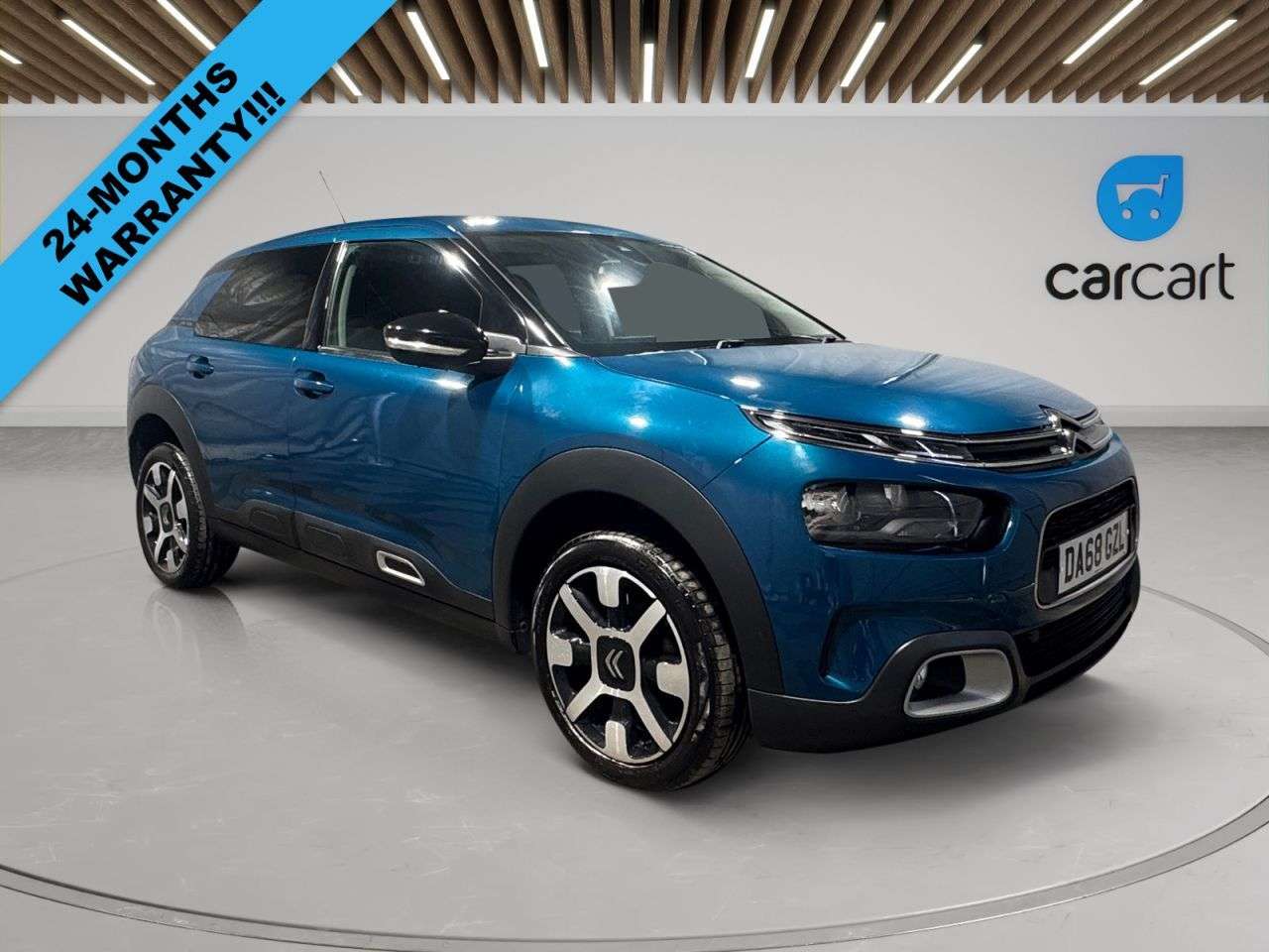 A 2018 CITROEN C4 CACTUS 1.2 PureTech GPF Flair Hatchback 5dr Petrol Manual Euro 6 (s/s) (110 ps) (R A 2018 CITROEN C4 CACTUS 1.2 PureTech GPF Flair Hatchback 5dr Petrol Manual Euro 6 (s/s) (110 ps) (R