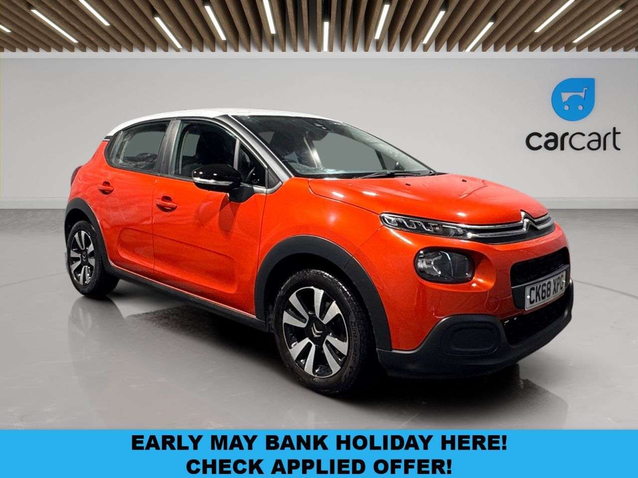 A 2018 CITROEN C3 1.2 PureTech Feel Hatchback 5dr Petrol Manual Euro 6 (82 ps) (Rates startin A 2018 CITROEN C3 1.2 PureTech Feel Hatchback 5dr Petrol Manual Euro 6 (82 ps) (Rates startin