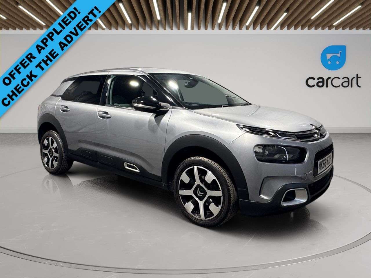 A 2018 CITROEN C4 CACTUS 1.2 PureTech GPF Flair Hatchback 5dr Petrol Manual Euro 6 (s/s) (110 ps) (R A 2018 CITROEN C4 CACTUS 1.2 PureTech GPF Flair Hatchback 5dr Petrol Manual Euro 6 (s/s) (110 ps) (R