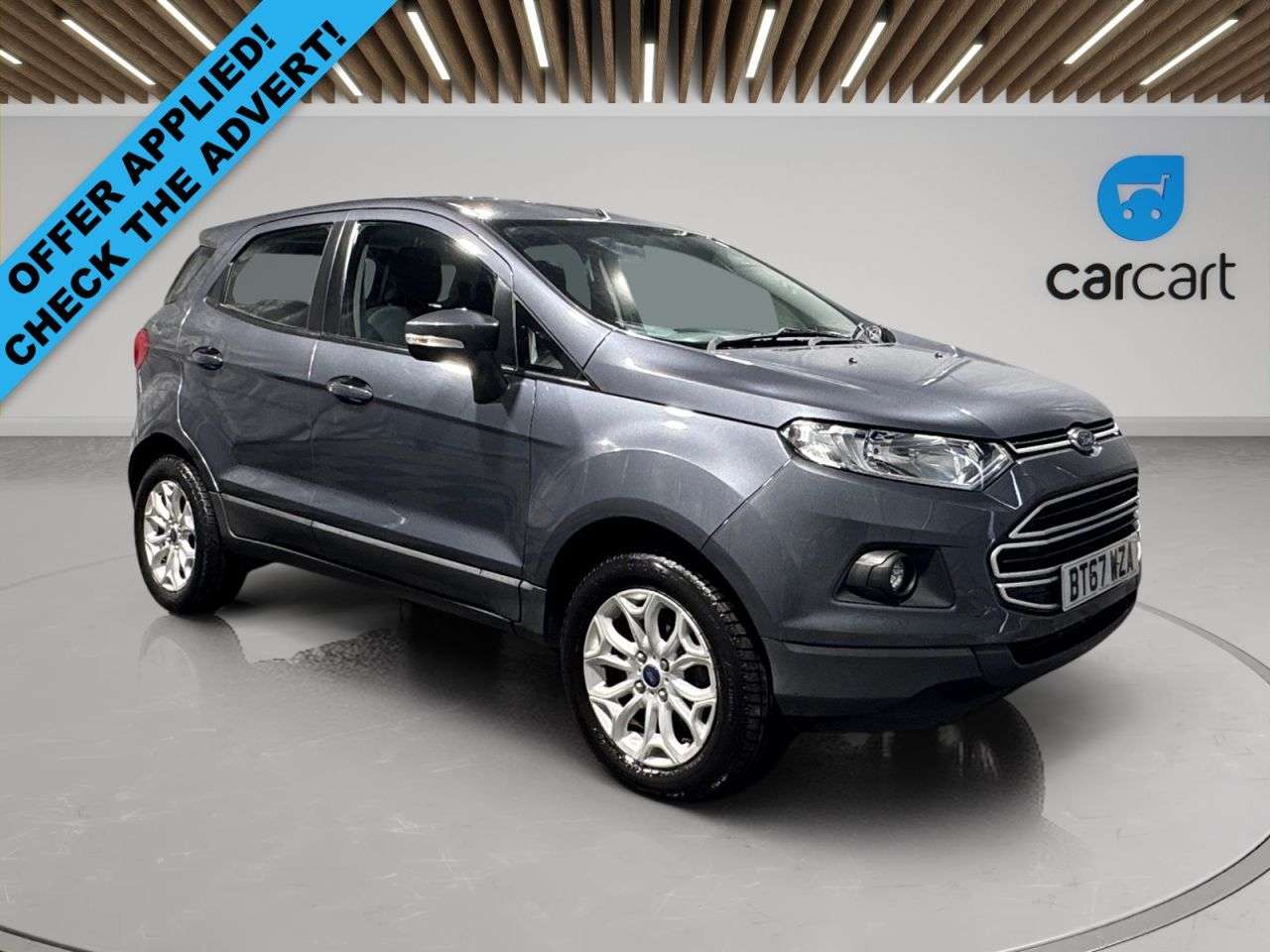 A 2017 FORD ECOSPORT 1.0T EcoBoost Zetec SUV 5dr Petrol Manual Euro 6 (s/s) (125 ps) (Rates star A 2017 FORD ECOSPORT 1.0T EcoBoost Zetec SUV 5dr Petrol Manual Euro 6 (s/s) (125 ps) (Rates star