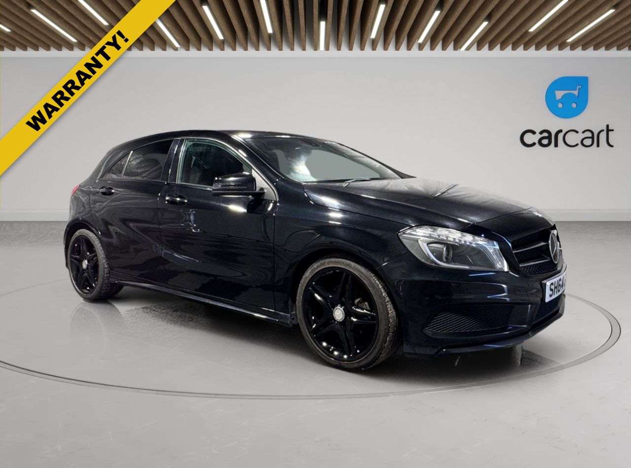 A 2014 MERCEDES-BENZ A-CLASS 1.5 A180 CDI AMG Sport Hatchback 5dr Diesel Manual Euro 5 (s/s) (109 ps) A 2014 MERCEDES-BENZ A-CLASS 1.5 A180 CDI AMG Sport Hatchback 5dr Diesel Manual Euro 5 (s/s) (109 ps)