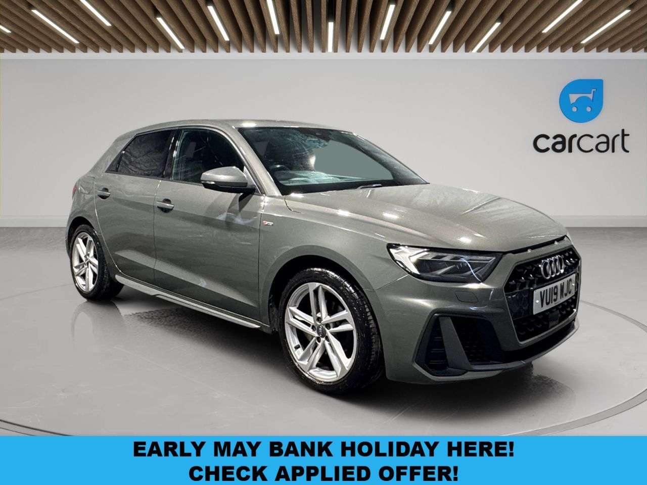 A 2019 AUDI A1 1.0 TFSI 30 S line Sportback 5dr Petrol Manual Euro 6 (s/s) (116 ps) (Rates A 2019 AUDI A1 1.0 TFSI 30 S line Sportback 5dr Petrol Manual Euro 6 (s/s) (116 ps) (Rates