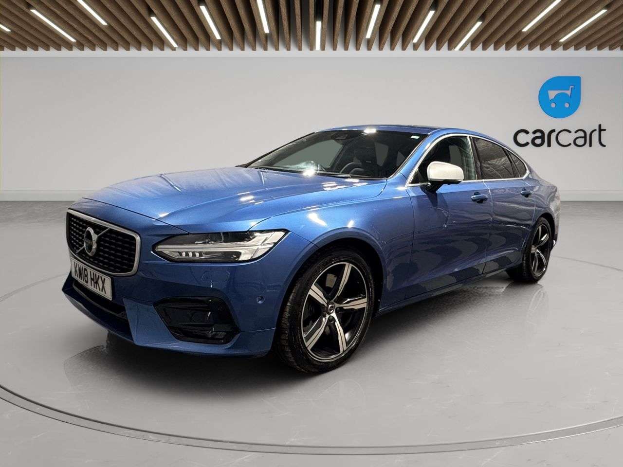A 2018 VOLVO S90 2.0 D5 PowerPulse R-Design Saloon 4dr Diesel Auto AWD Euro 6 (s/s) (235 ps) A 2018 VOLVO S90 2.0 D5 PowerPulse R-Design Saloon 4dr Diesel Auto AWD Euro 6 (s/s) (235 ps)