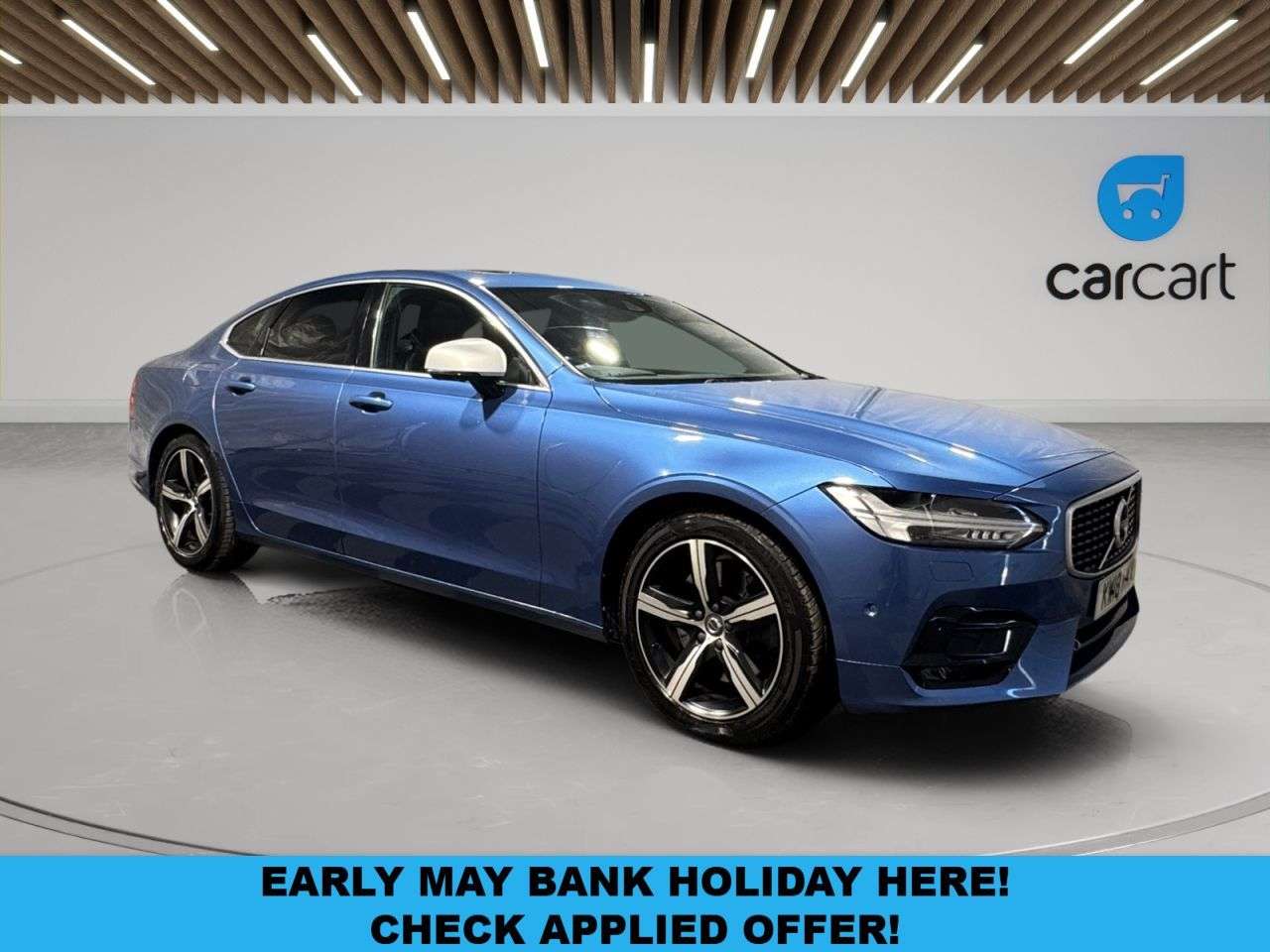 A 2018 VOLVO S90 2.0 D5 PowerPulse R-Design Saloon 4dr Diesel Auto AWD Euro 6 (s/s) (235 ps) A 2018 VOLVO S90 2.0 D5 PowerPulse R-Design Saloon 4dr Diesel Auto AWD Euro 6 (s/s) (235 ps)